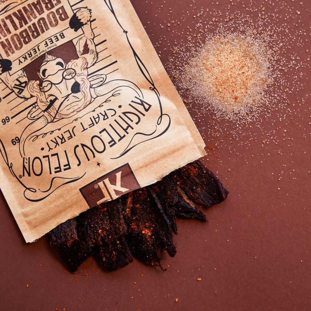 Bourbon Franklin Beef Jerky F3