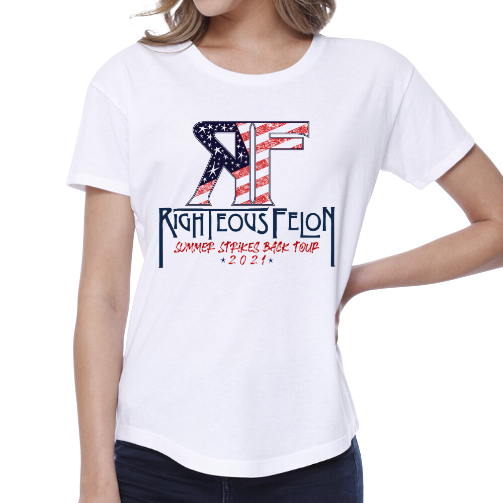Summer Strikes Back Tour Women's T-Shirt A9