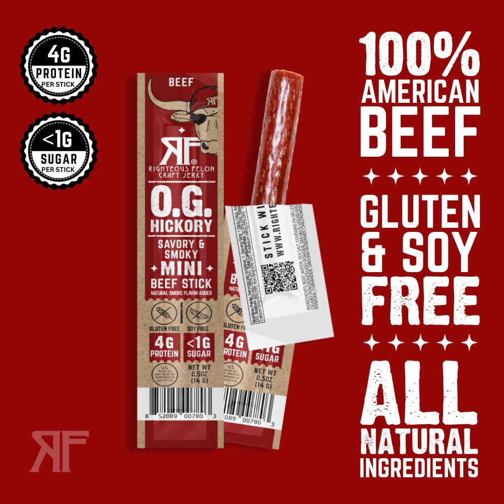 MINI O.G. Hickory Beef Stick .5oz (24ct) X3