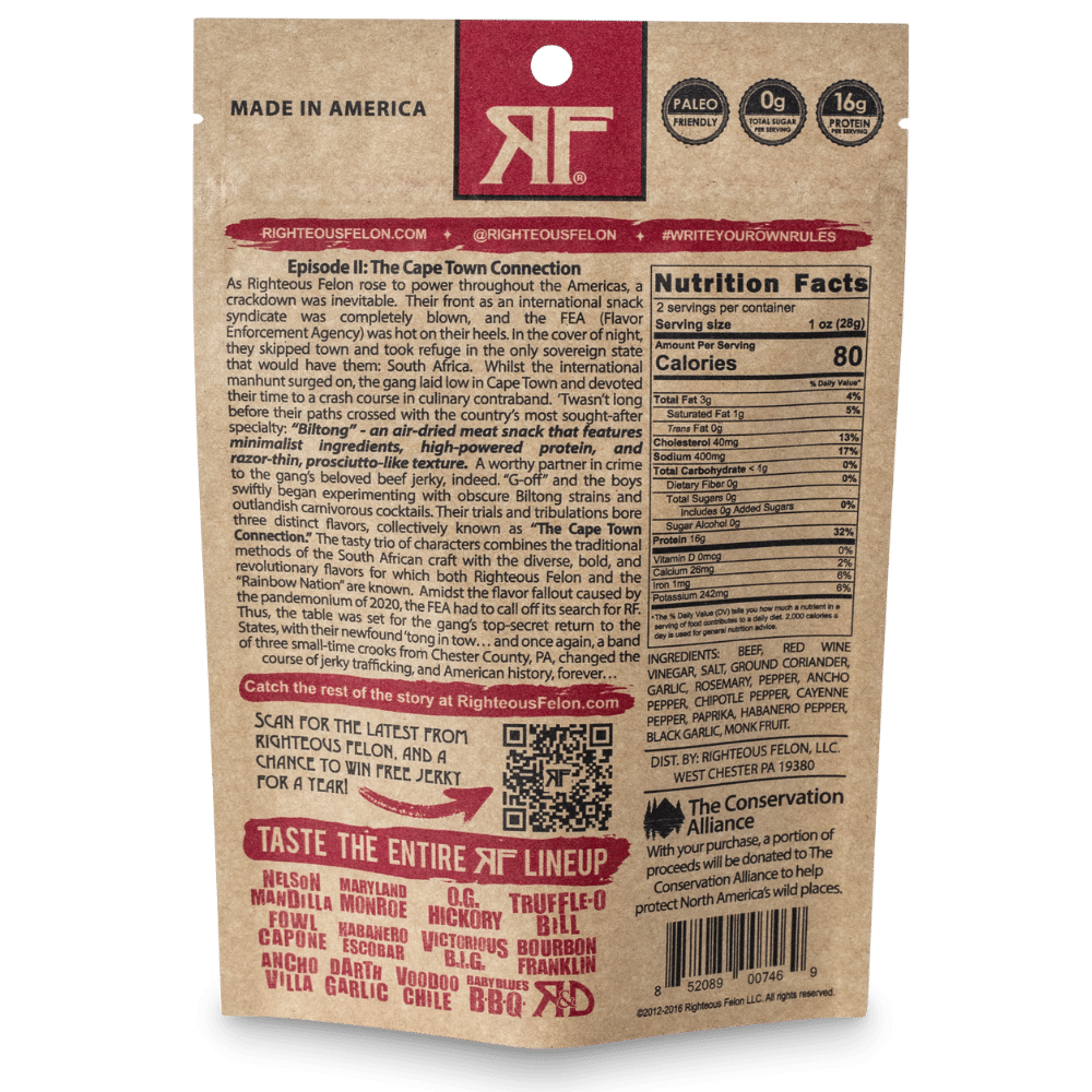 Ancho Villa Biltong H8