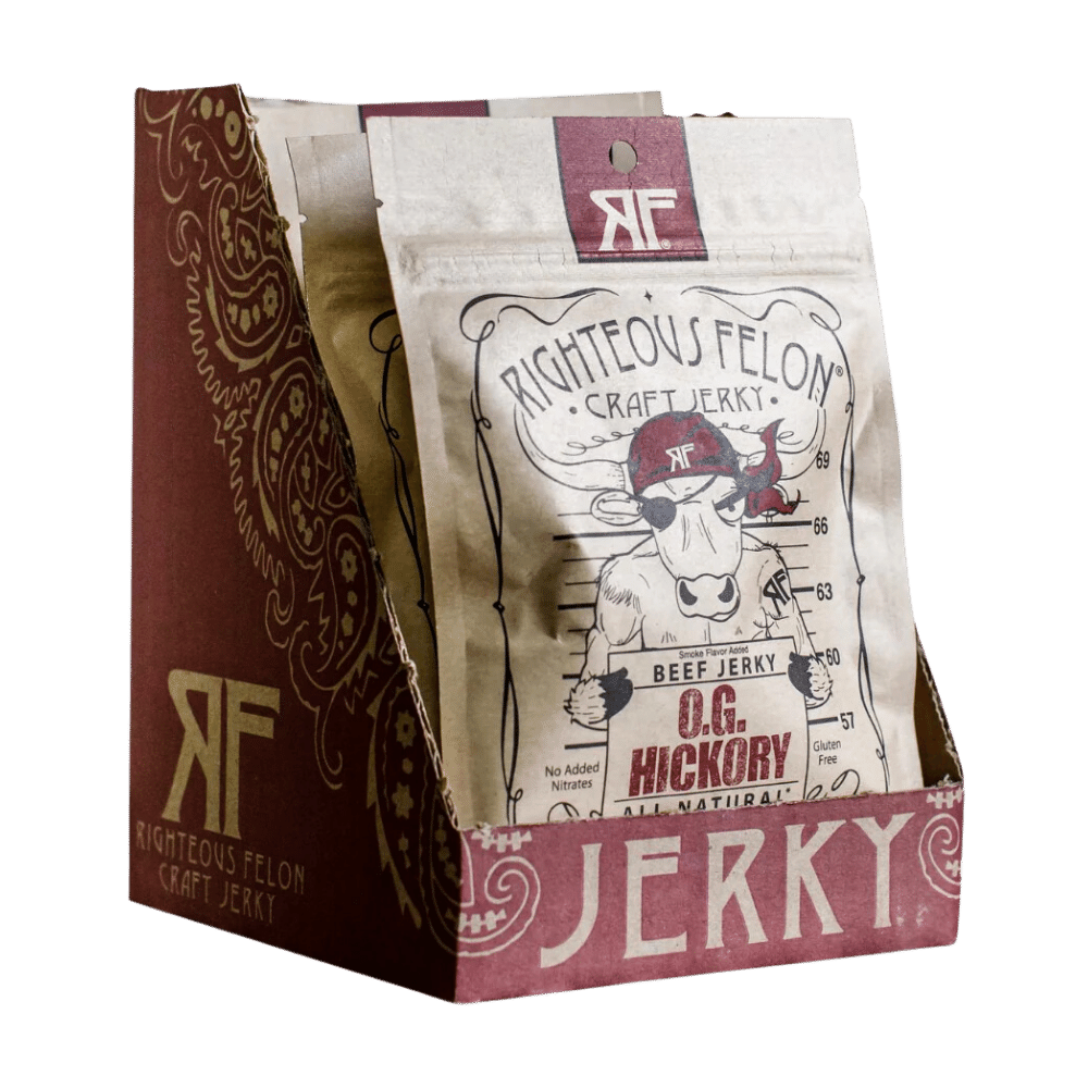 O.G. Hickory Beef Jerky (8-pack) U2