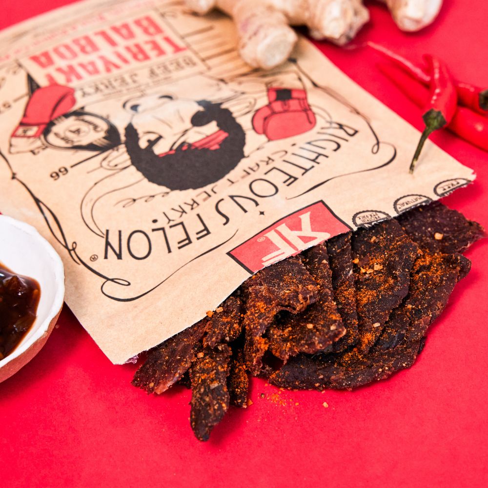 Teriyaki Balboa Beef Jerky K1
