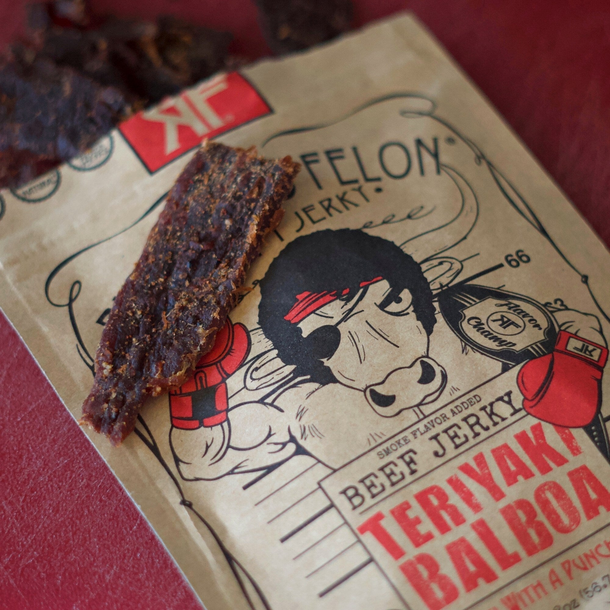 Teriyaki Balboa Beef Jerky K1