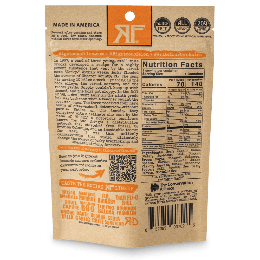 Habanero Escobar Beef Jerky L0