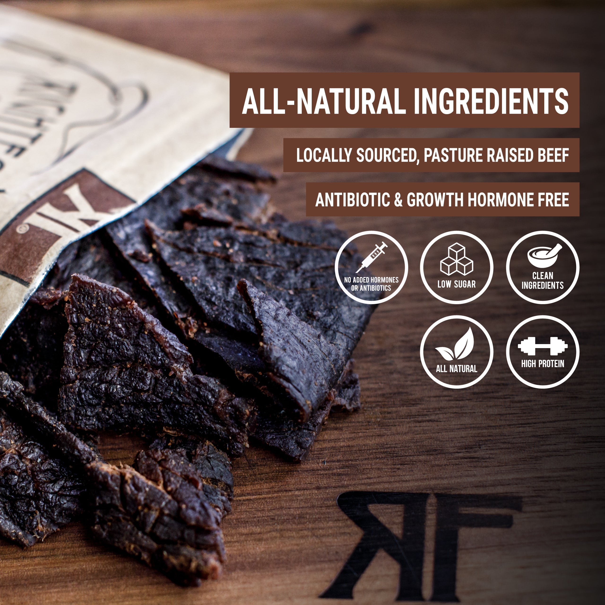 Bourbon Franklin Beef Jerky F3