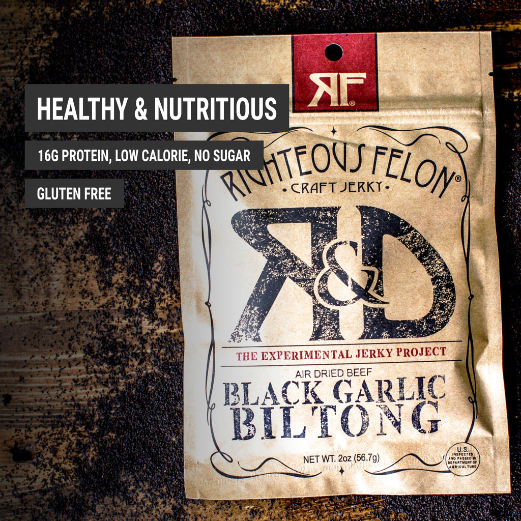 R&D - Black Garlic Biltong V1