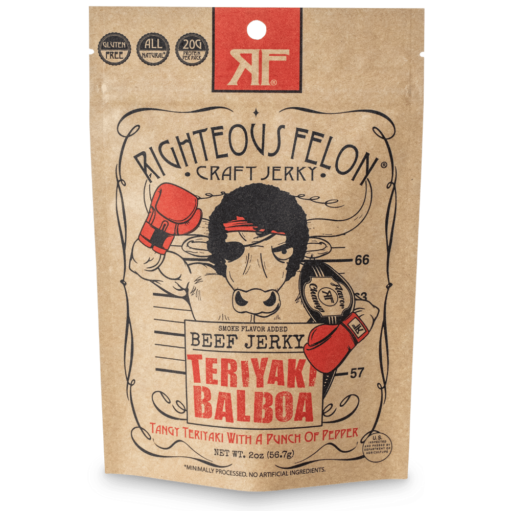Teriyaki Balboa Beef Jerky K1