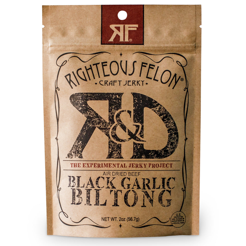 R&D - Black Garlic Biltong V1