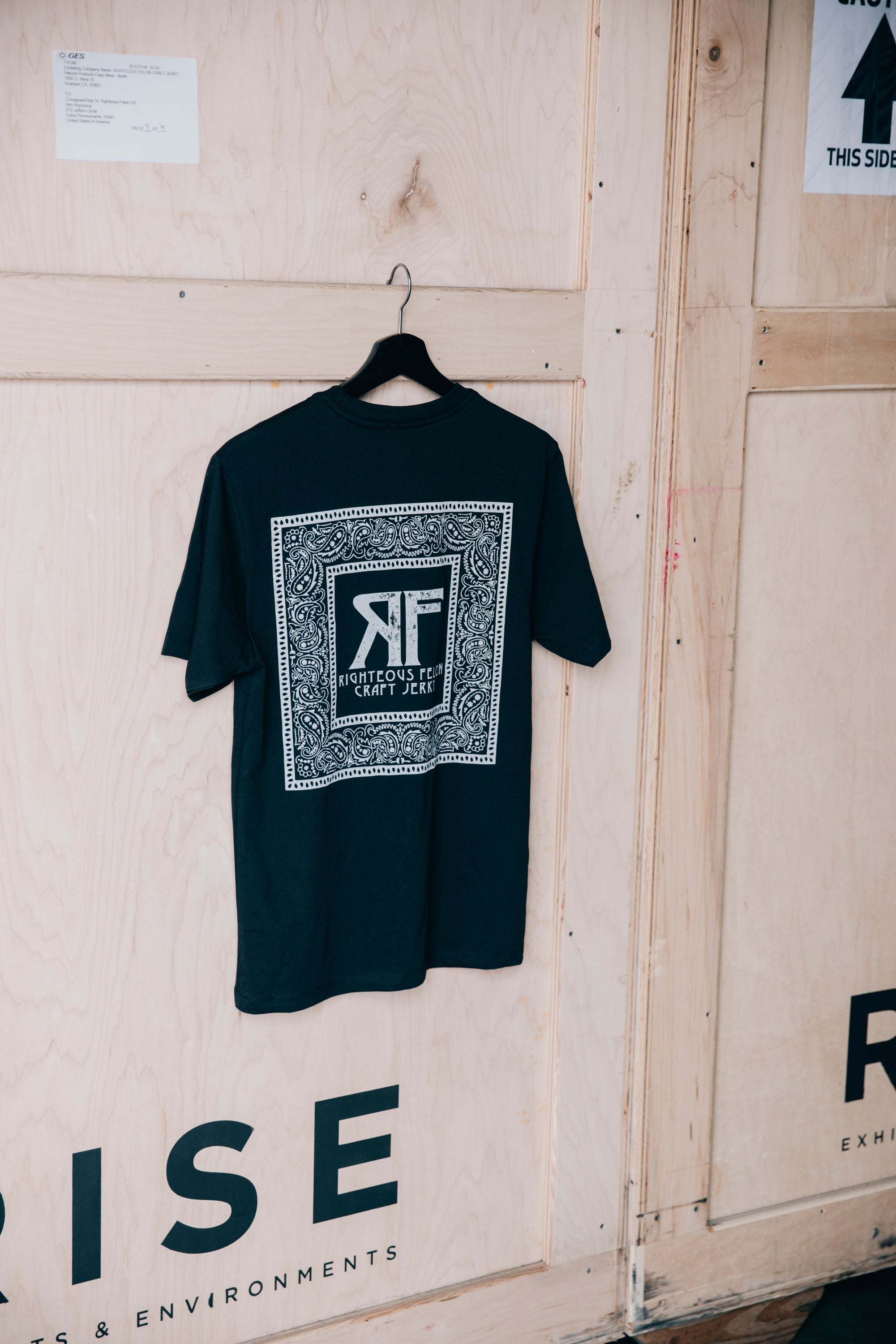 Black Bandana Tee U5