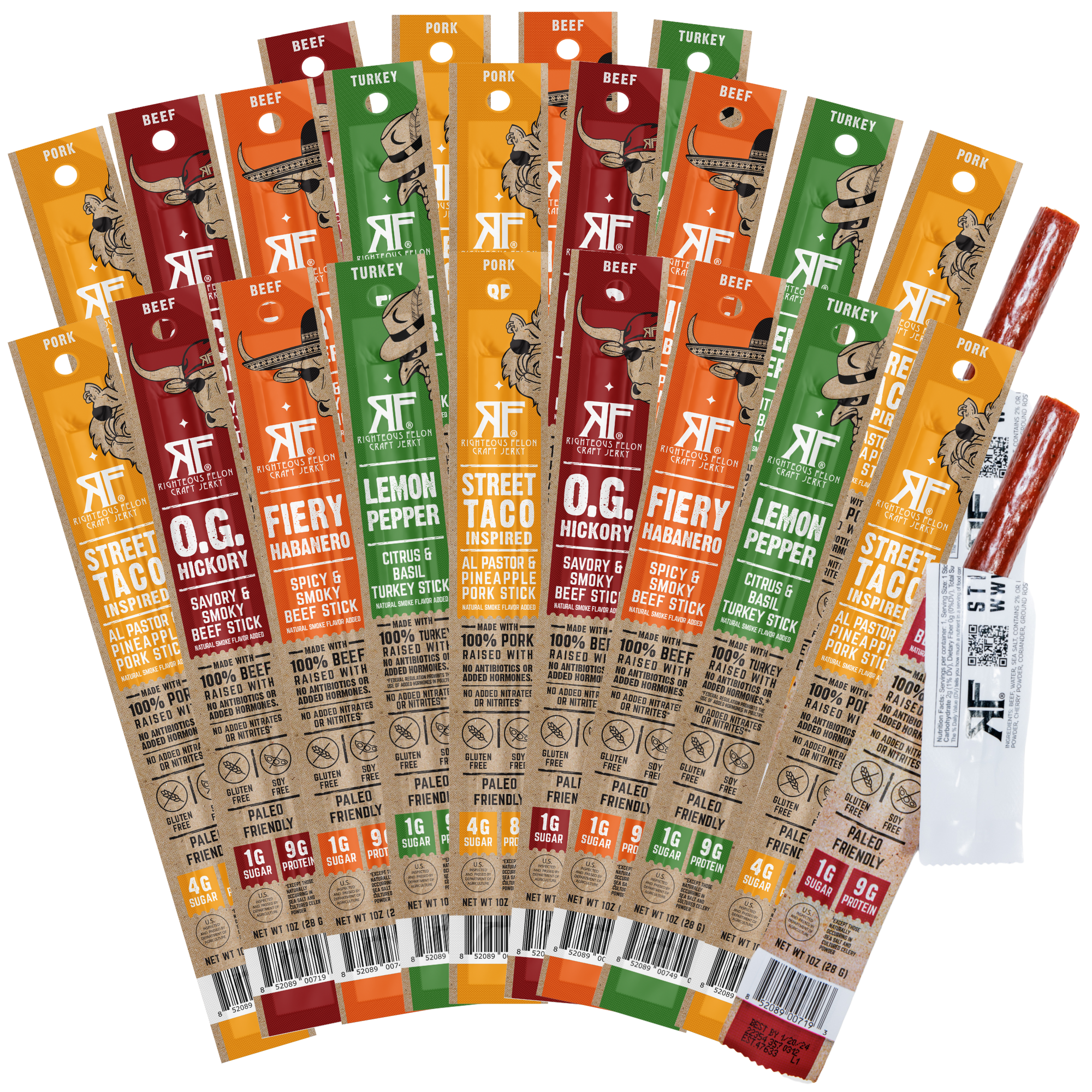 Variety Meat Sticks (24-pack) S7