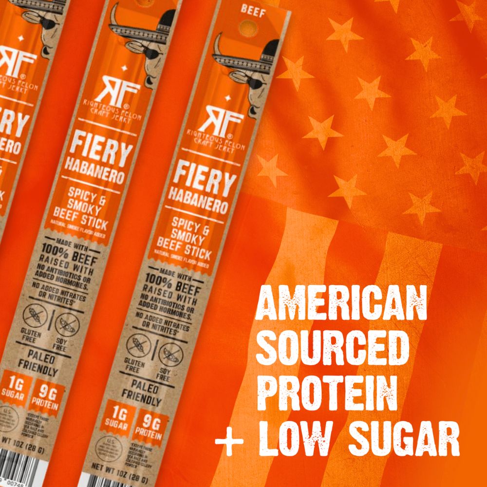 Fiery Habanero Beef Stick (1-Pack) - LIMIT 1 FREE STICK O9