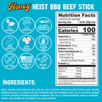 NEW Honey Heist BBQ Beef Stick (3-Pack) I0