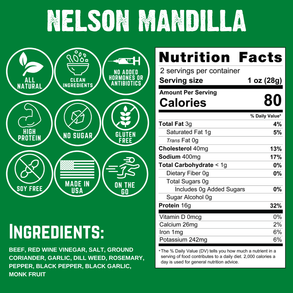 Nelson Mandilla Biltong R2