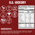 O.G. Hickory Beef Jerky O6