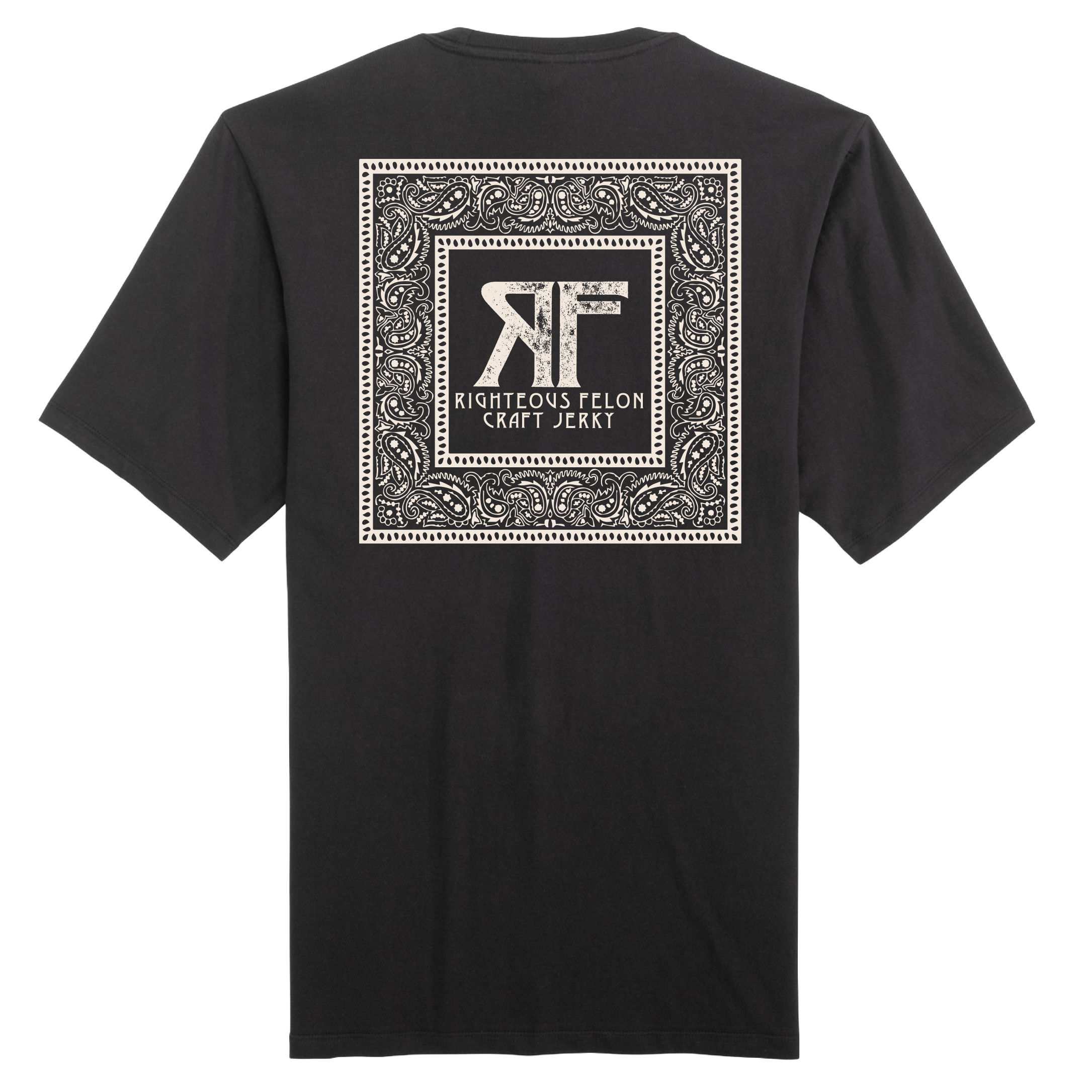 Black Bandana Tee U5
