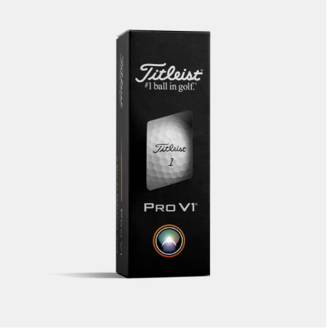 RF Titleist Pro V1 Golf Balls – 3 Pack E1
