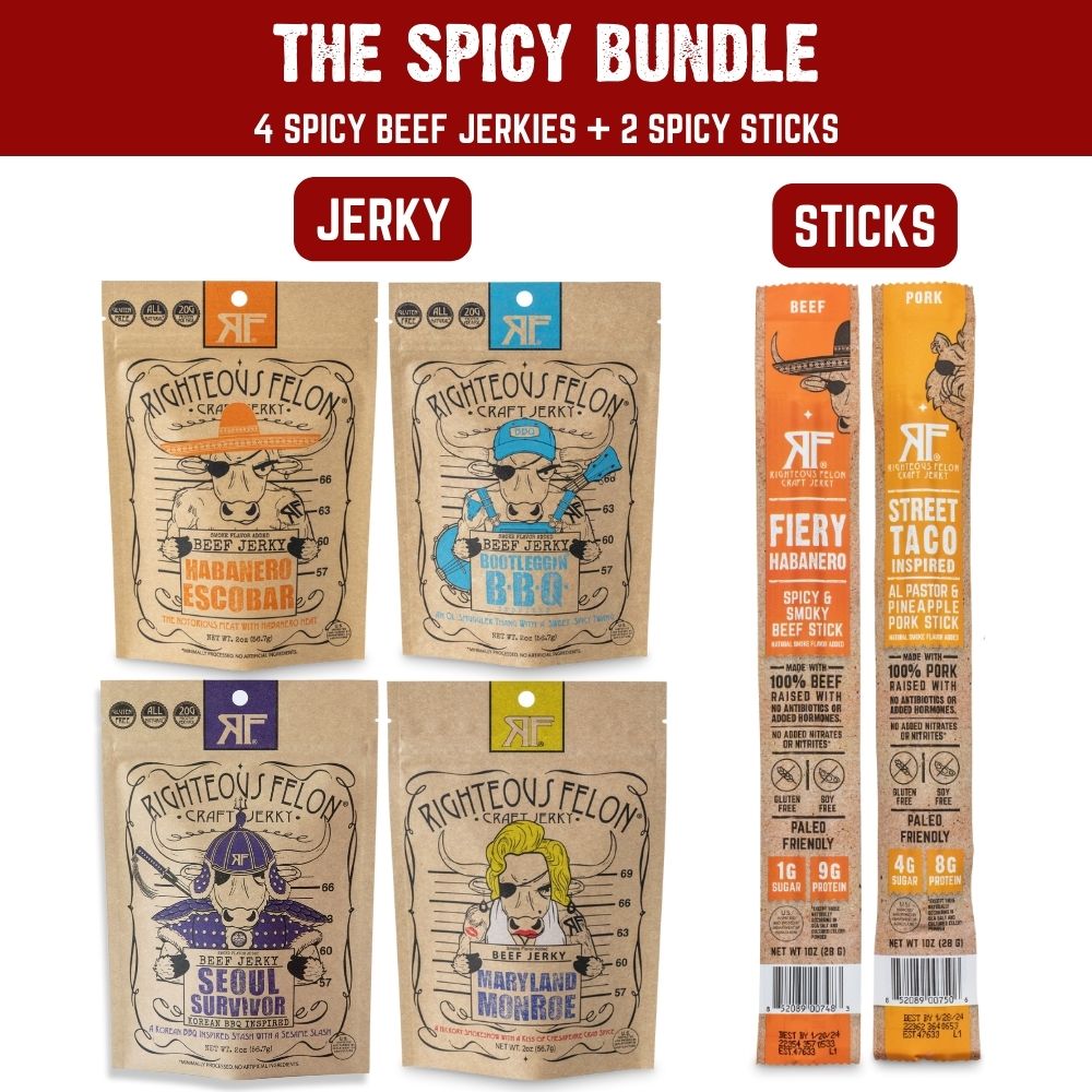 Spicy Beef Jerky Bundle H8