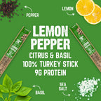 Lemon Pepper Turkey Stick (10-Pack) O1