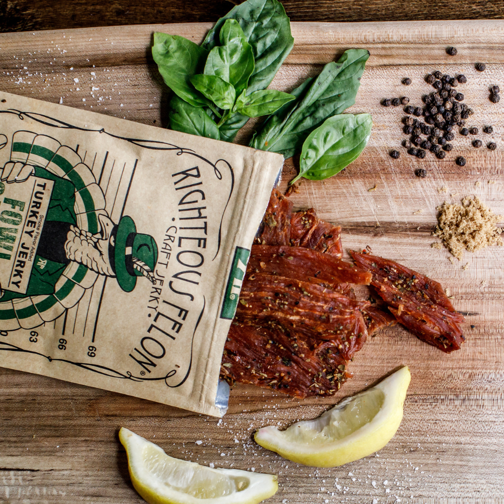 Fowl Capone Turkey Jerky (8-pack) T9