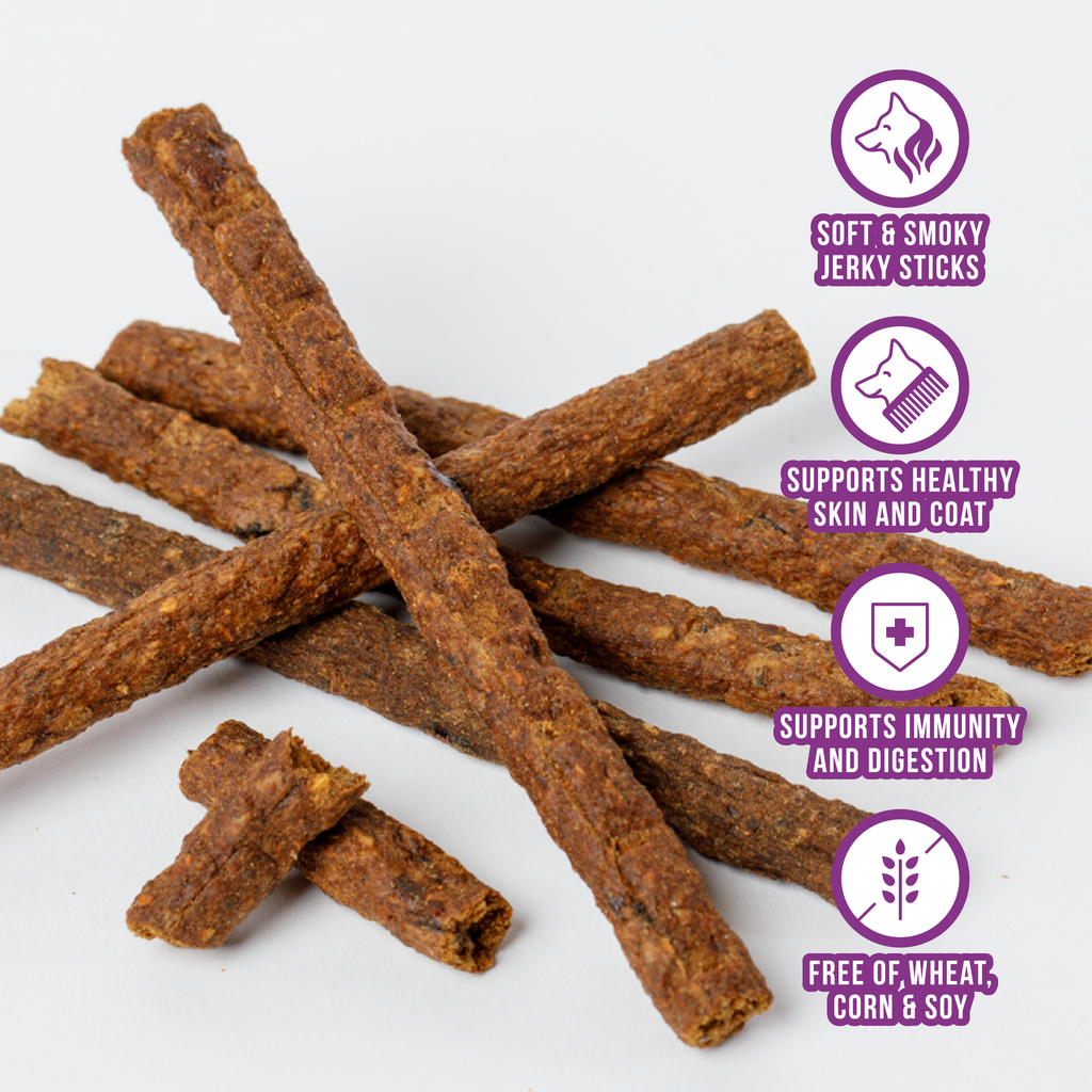Wild Ranger Duck & Superfoods Jerky Dog Treats (8oz) Y6