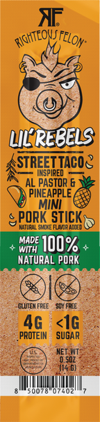 Lil Rebels Street Taco Meat Sticks – 14ct pack K5